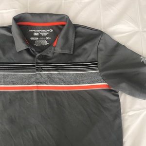 Boys ZeroXposur Large Short Sleeve Polo